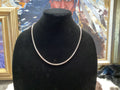 Consignment Dark SS Chain Link Necklace 22"