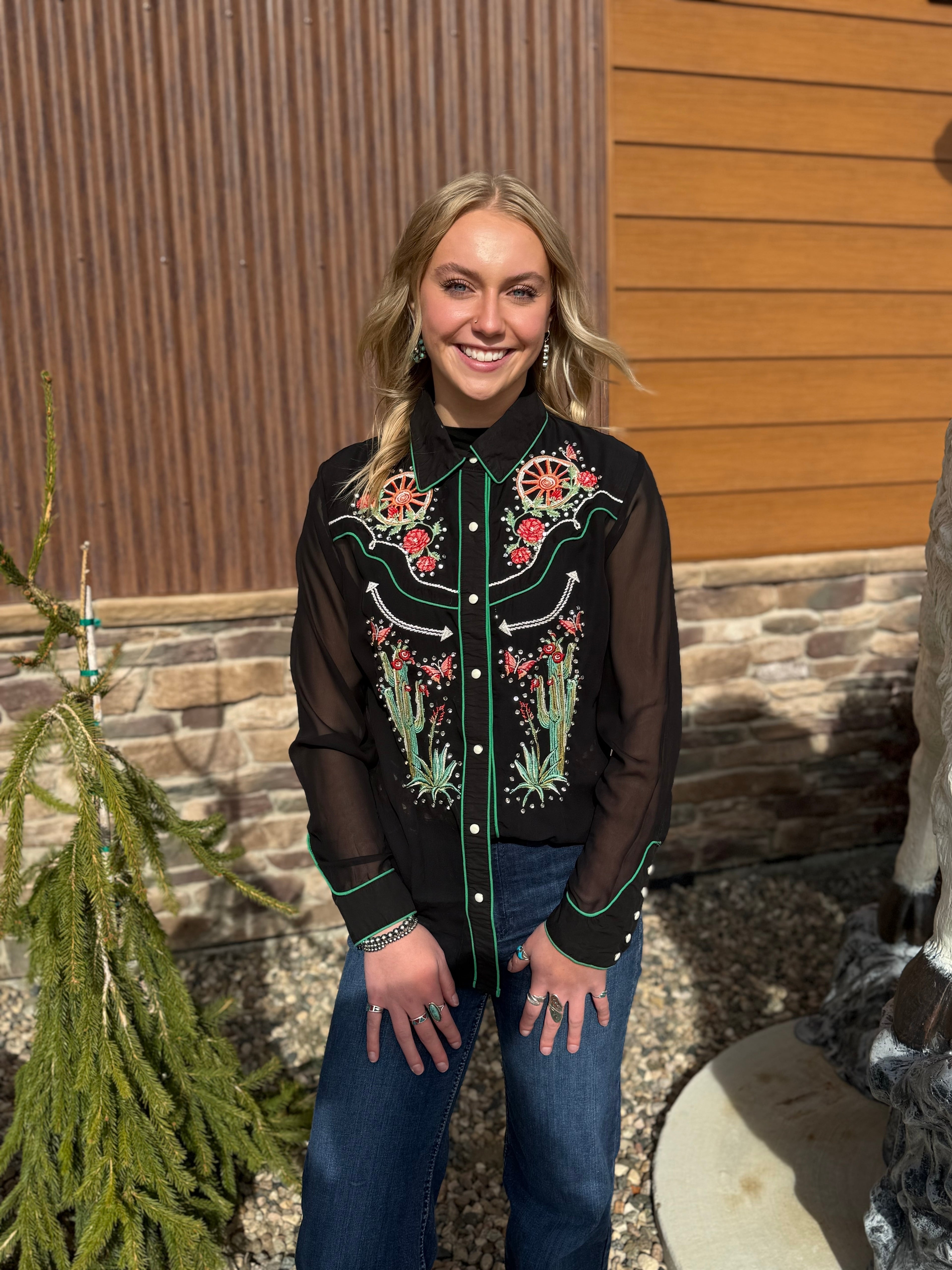 Double D Wagon Wheel Shirt