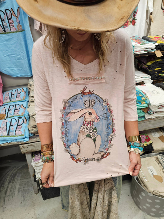 Pink Kindness Bunny