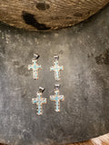 Turquoise Cross Pendant