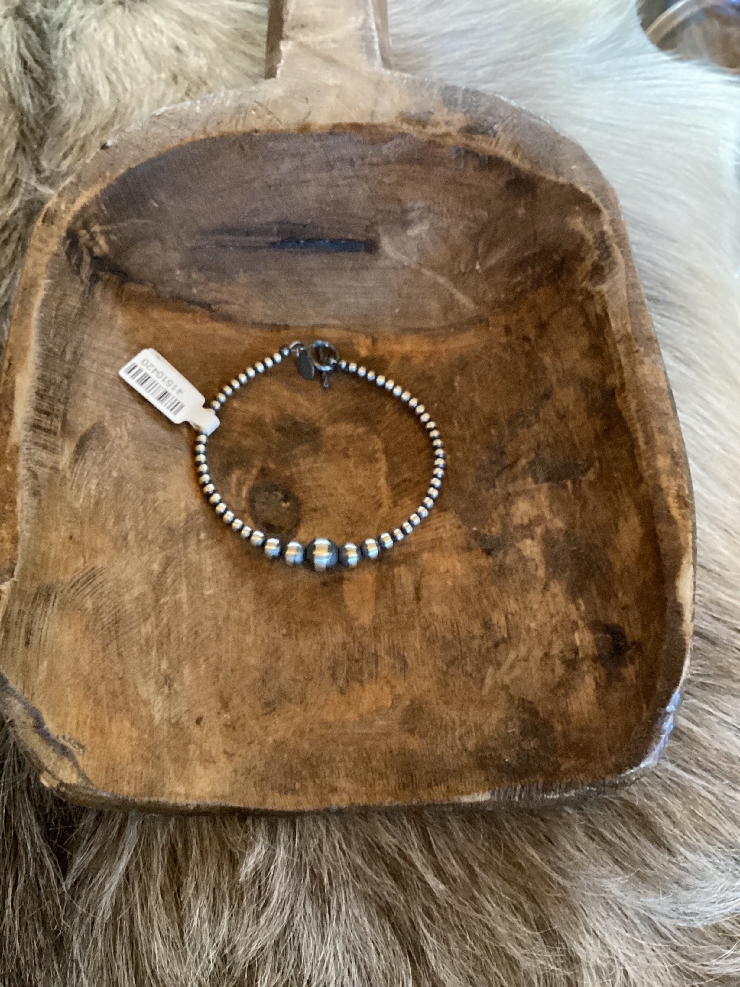 Machine Pearl Bracelet