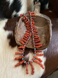 Turq & Coral Necklace