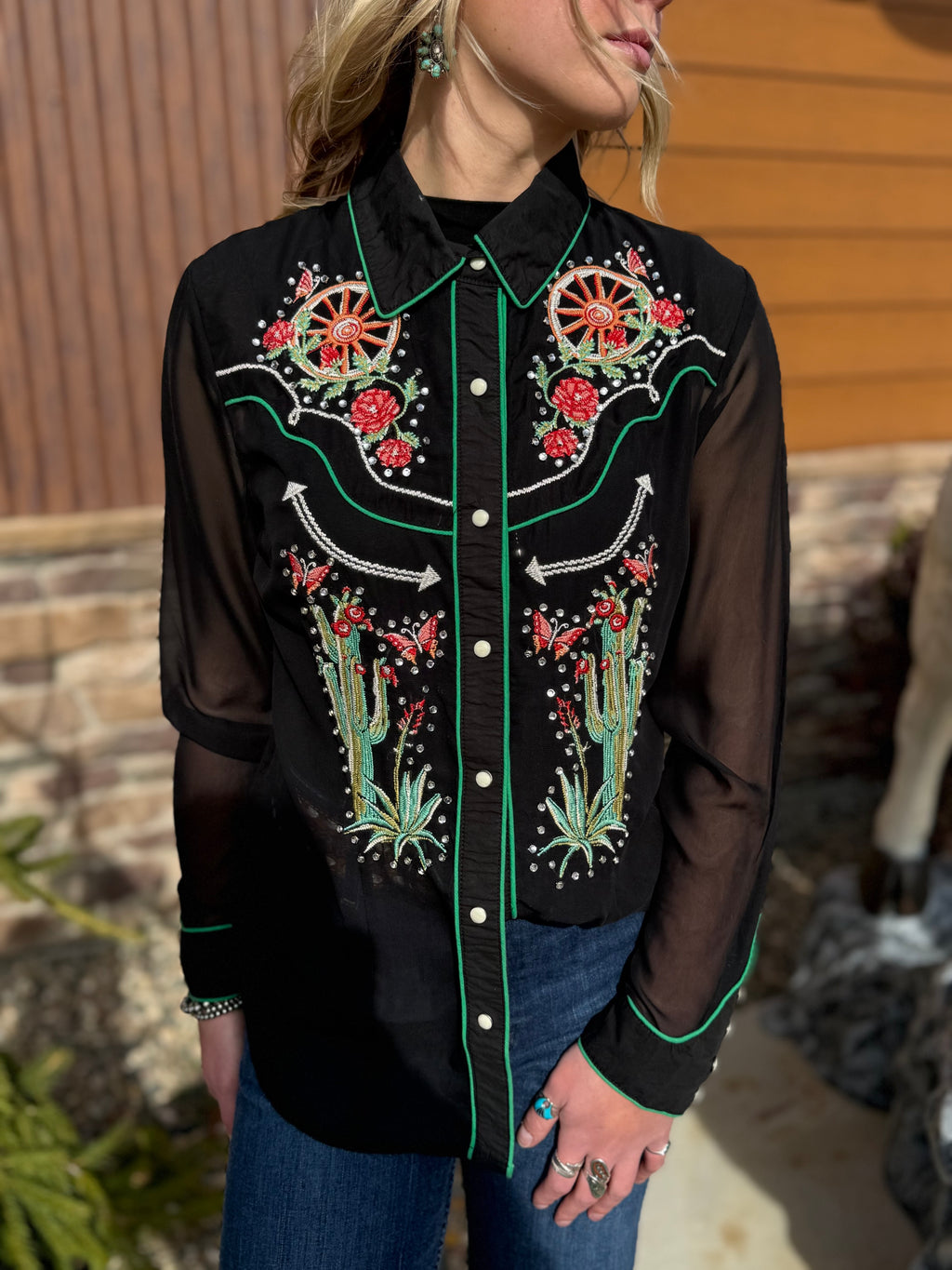 Double D Wagon Wheel Shirt