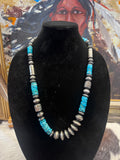 Consignment RM Navajo Pearl & Turquoise Necklace