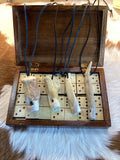 Consignment Handmade Deer Antler Whistle Necklace