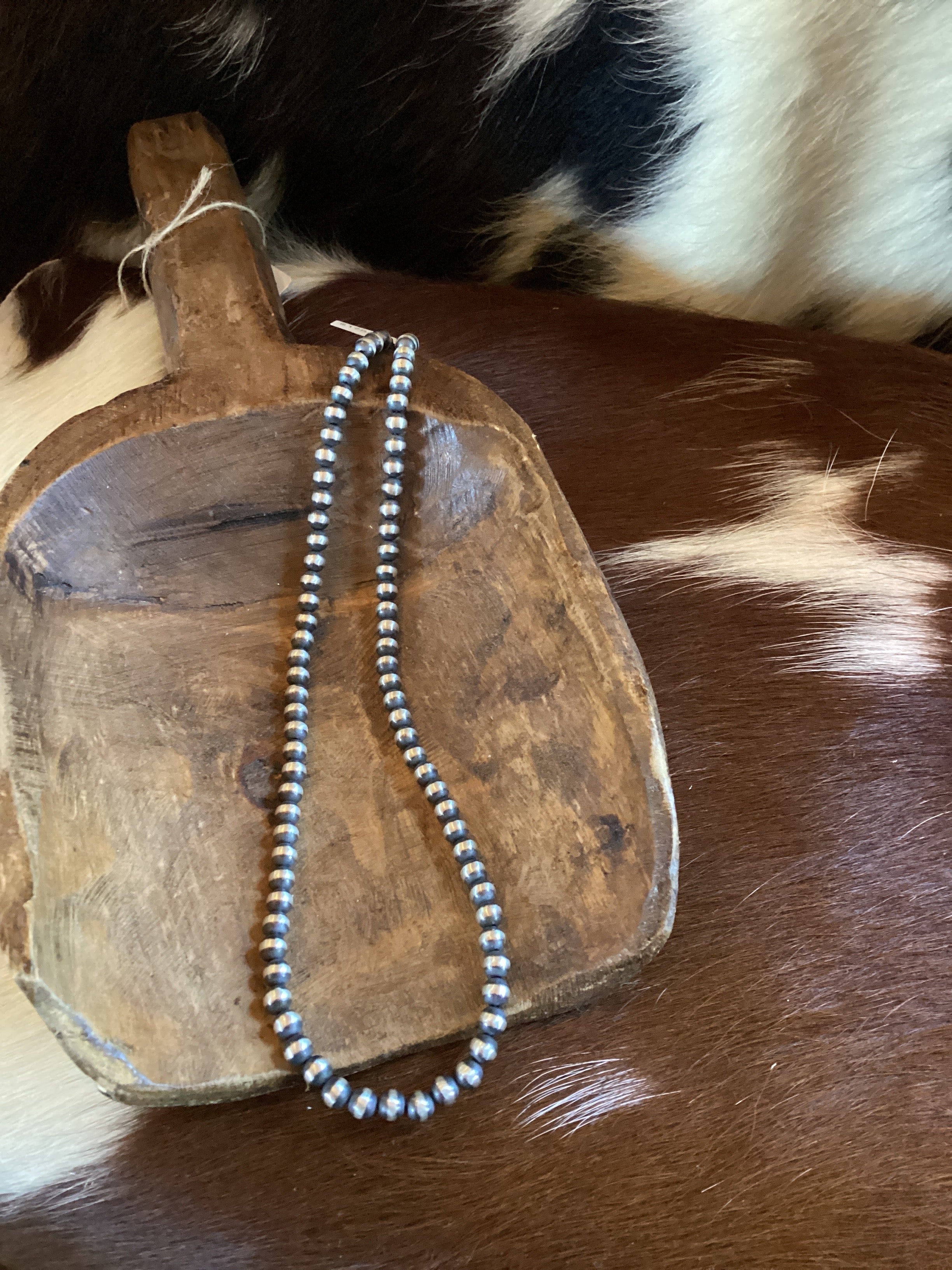 6mm 20" Machine Pearl Neck