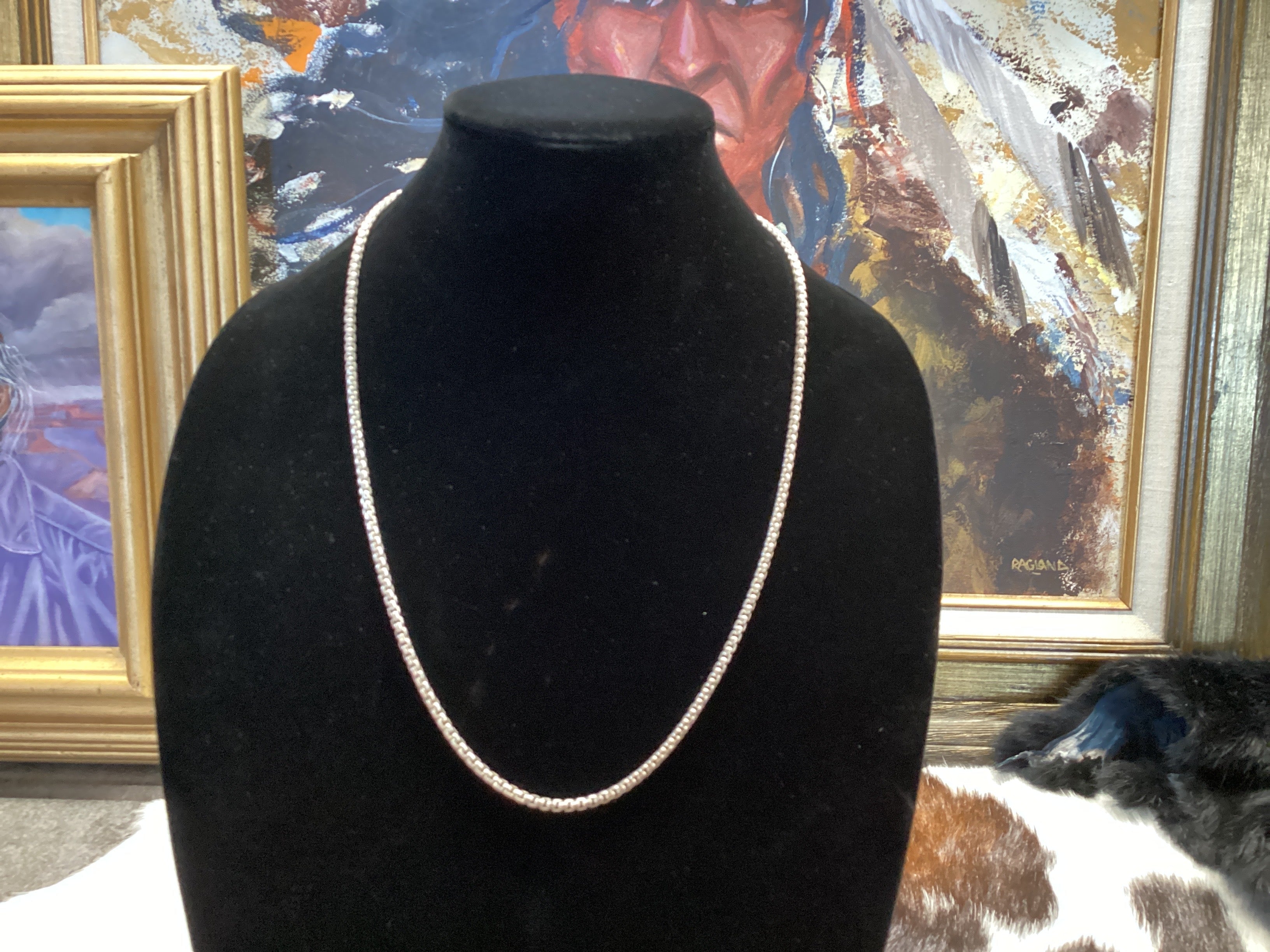 Consignment SS Chain Link Necklace 26"