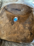 Turq Horseshoe Ring