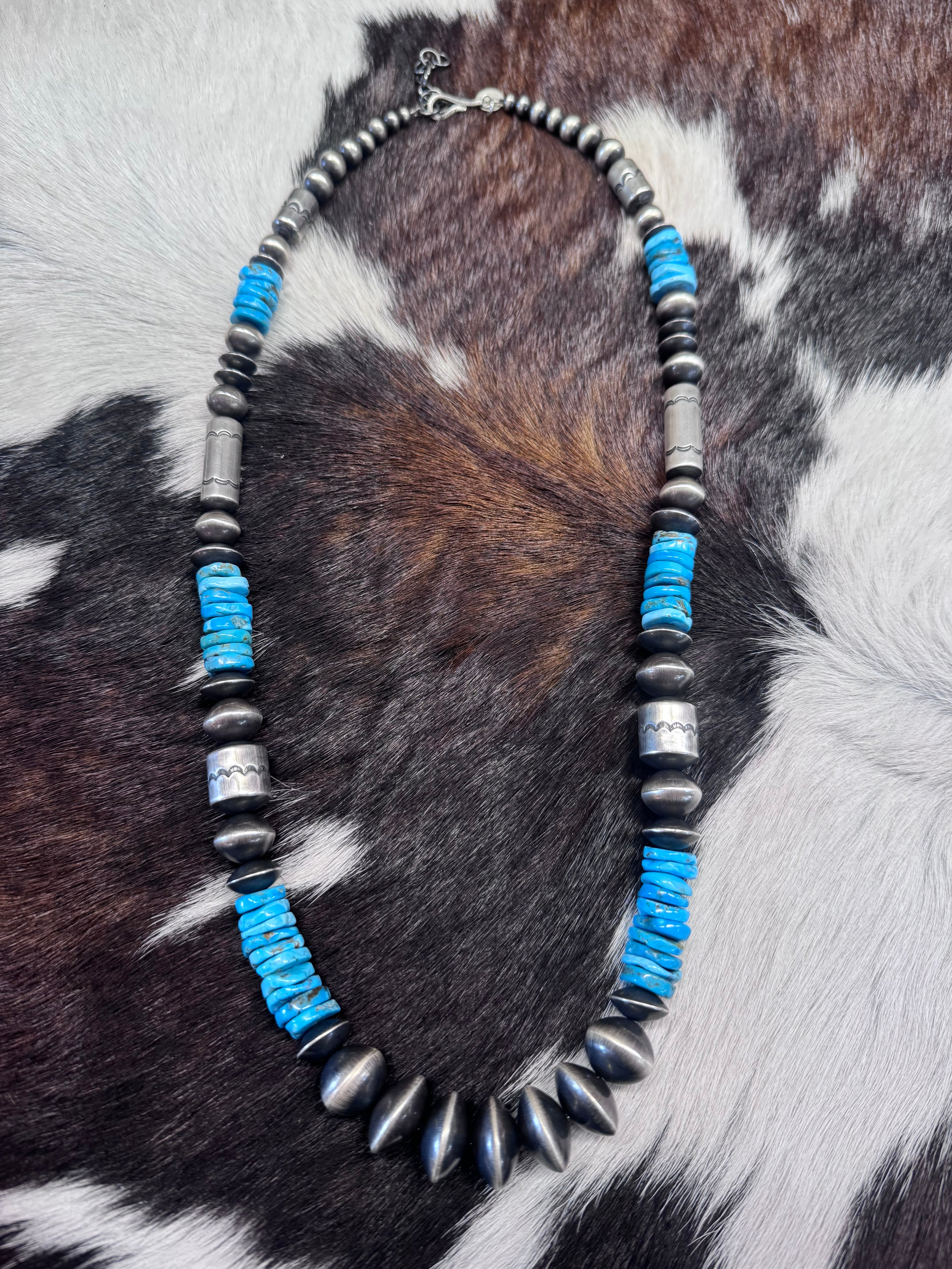 Consignment RM Navajo Pearl & Turquoise Necklace