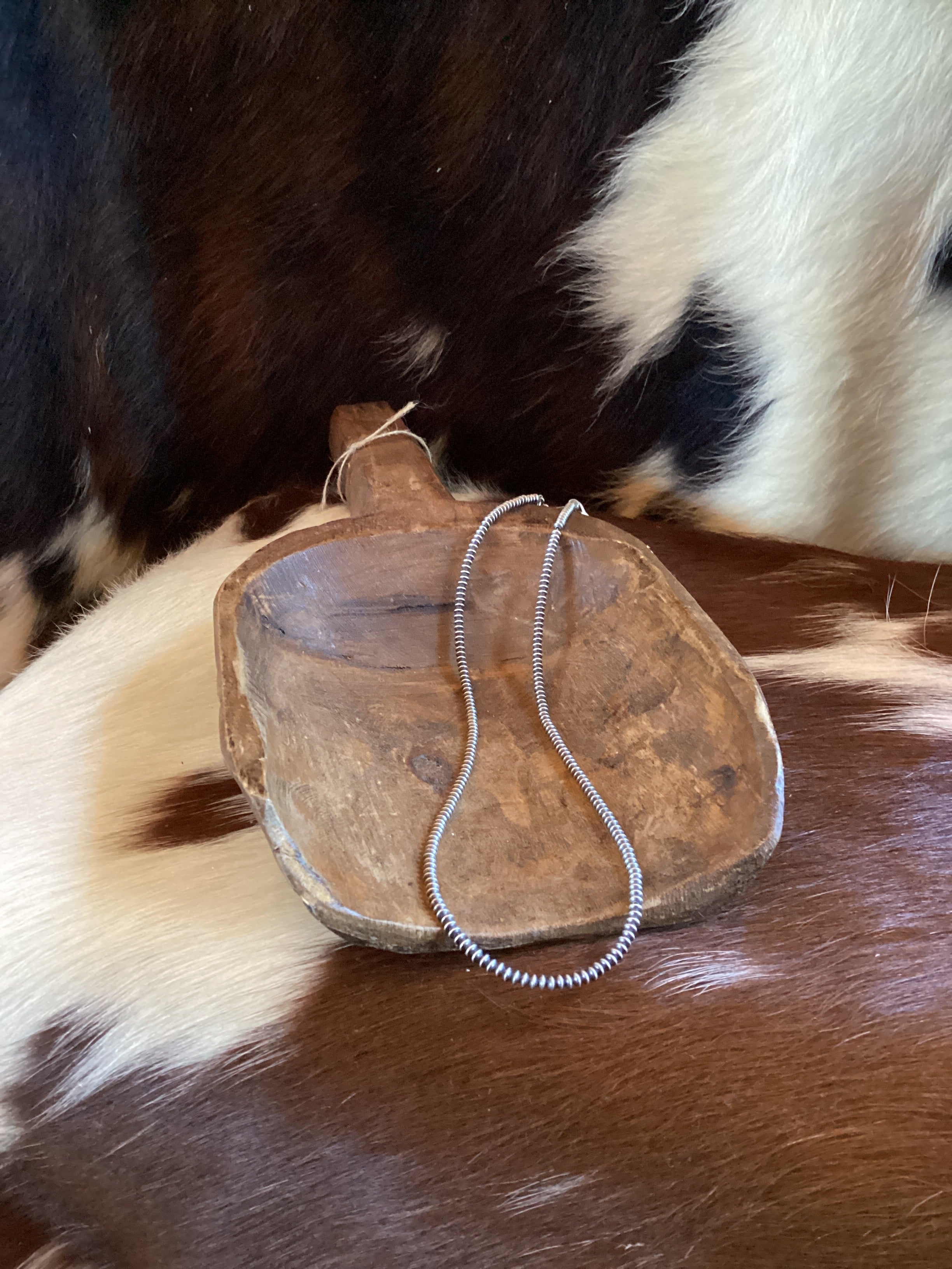 3mm 20" Machine Pearl Necklace