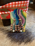 Opal & Copper Earrings