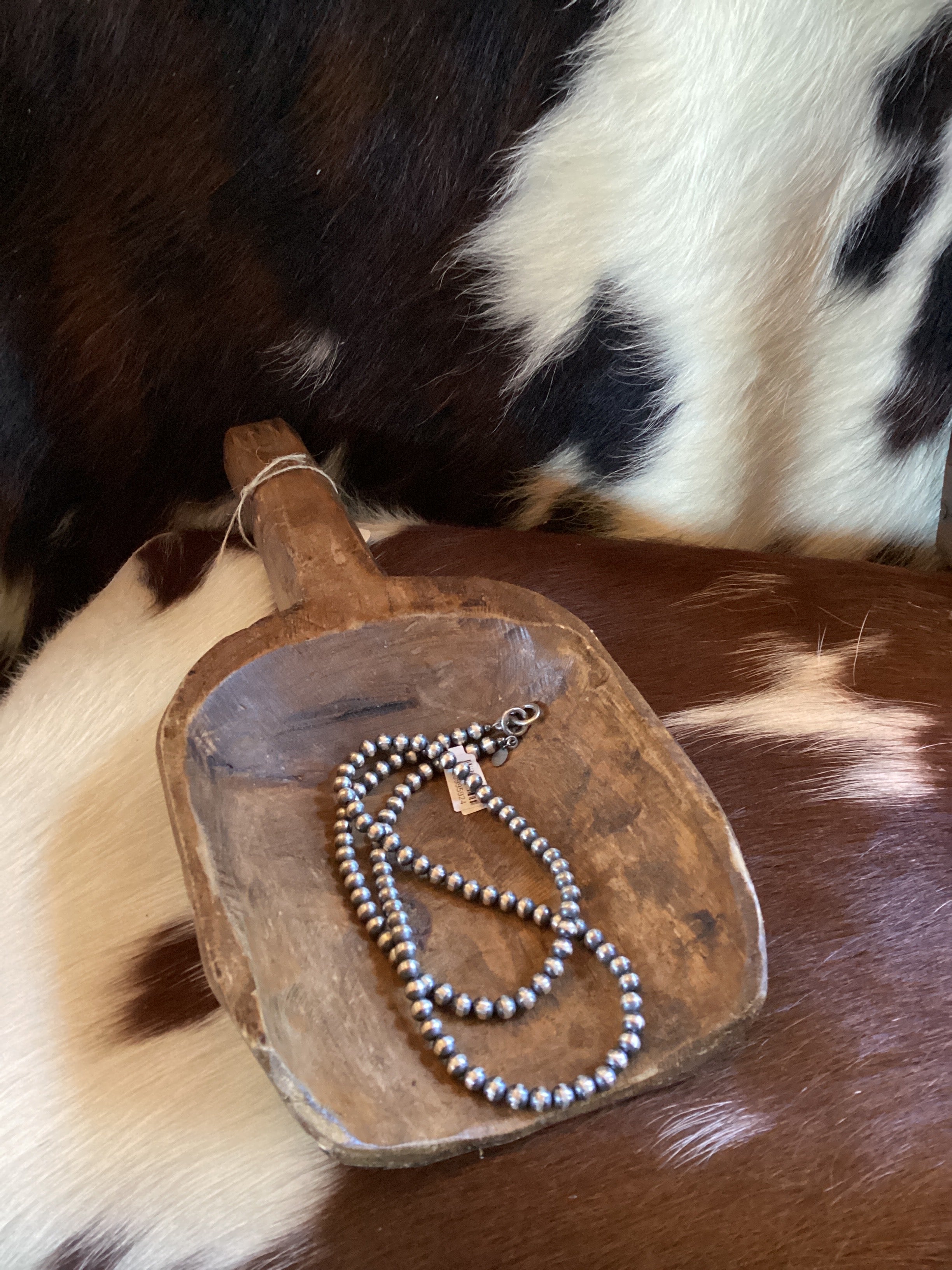 6mm 26" Machine Pearl Necklace