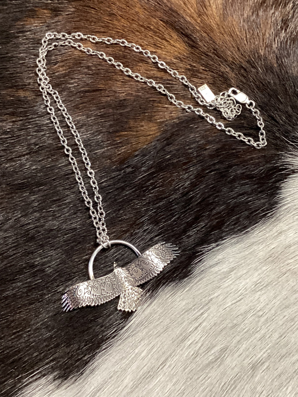 Sterling Silver Soaring Necklace