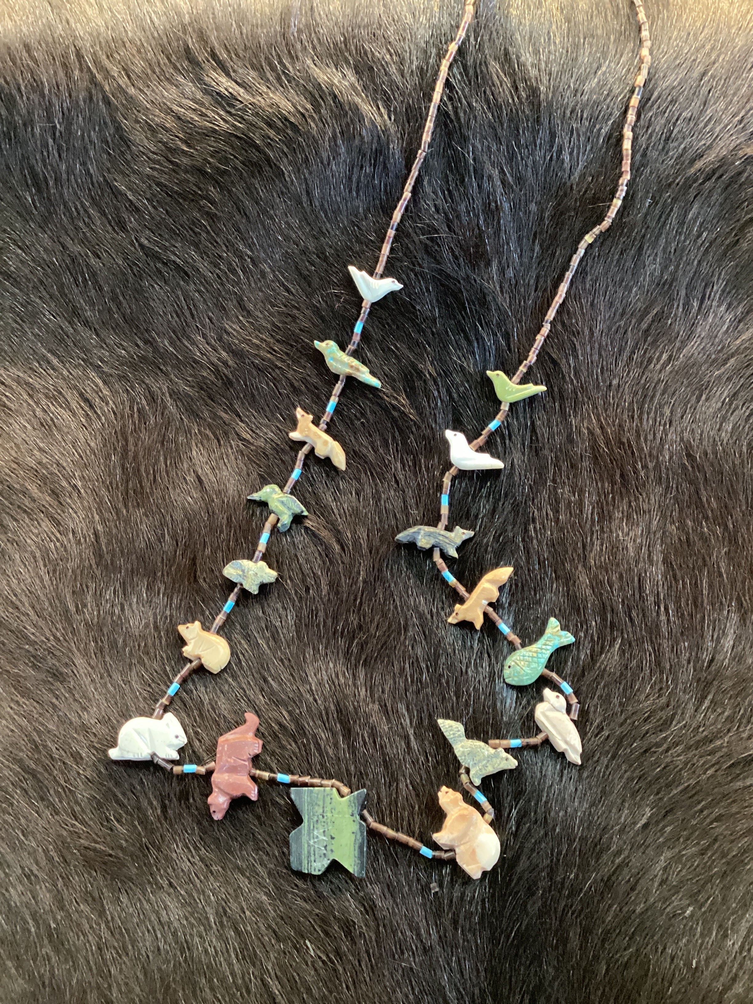 Animal Stone Necklace