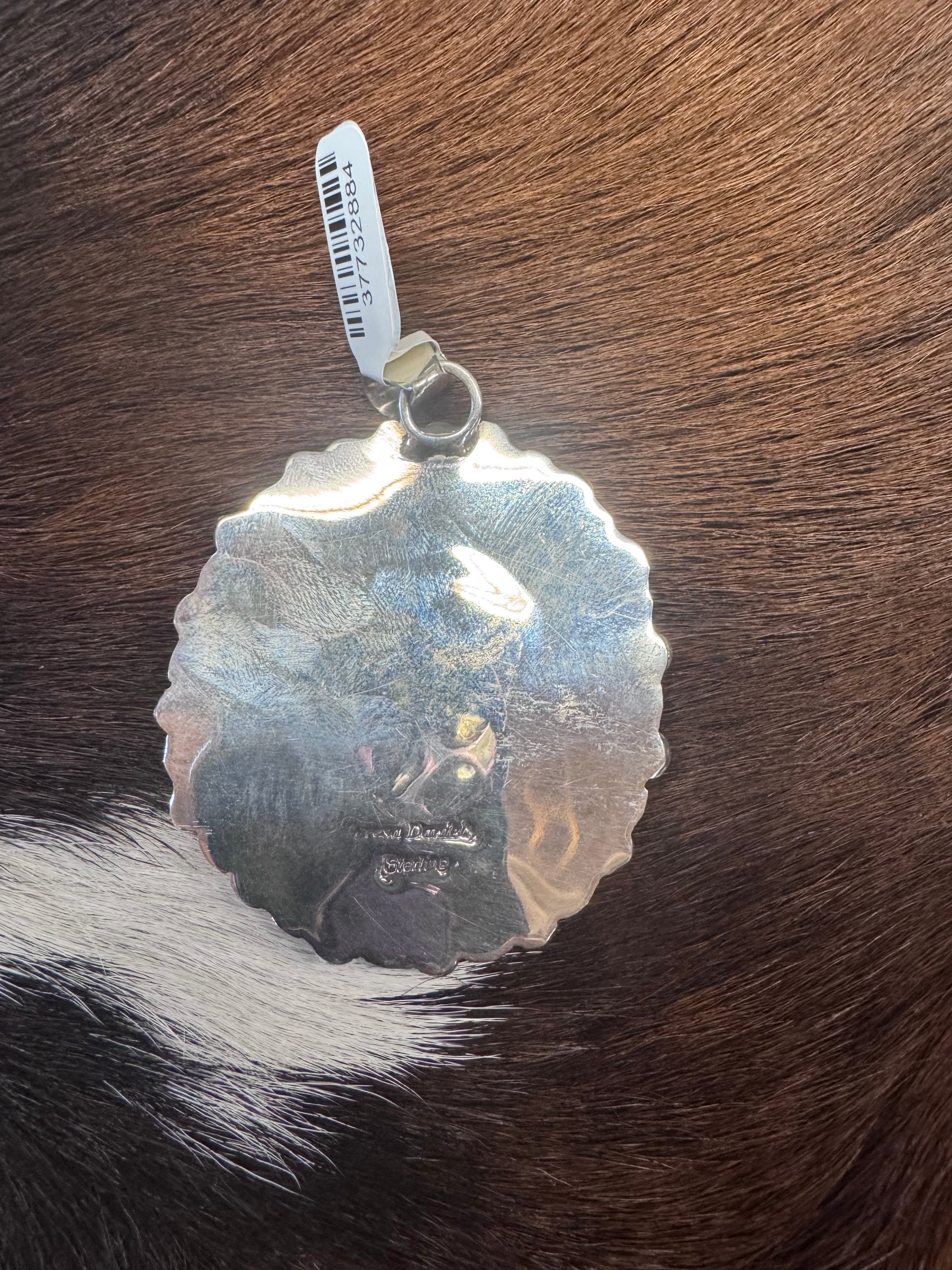 Sleeping Beauty Turquoise Pendant