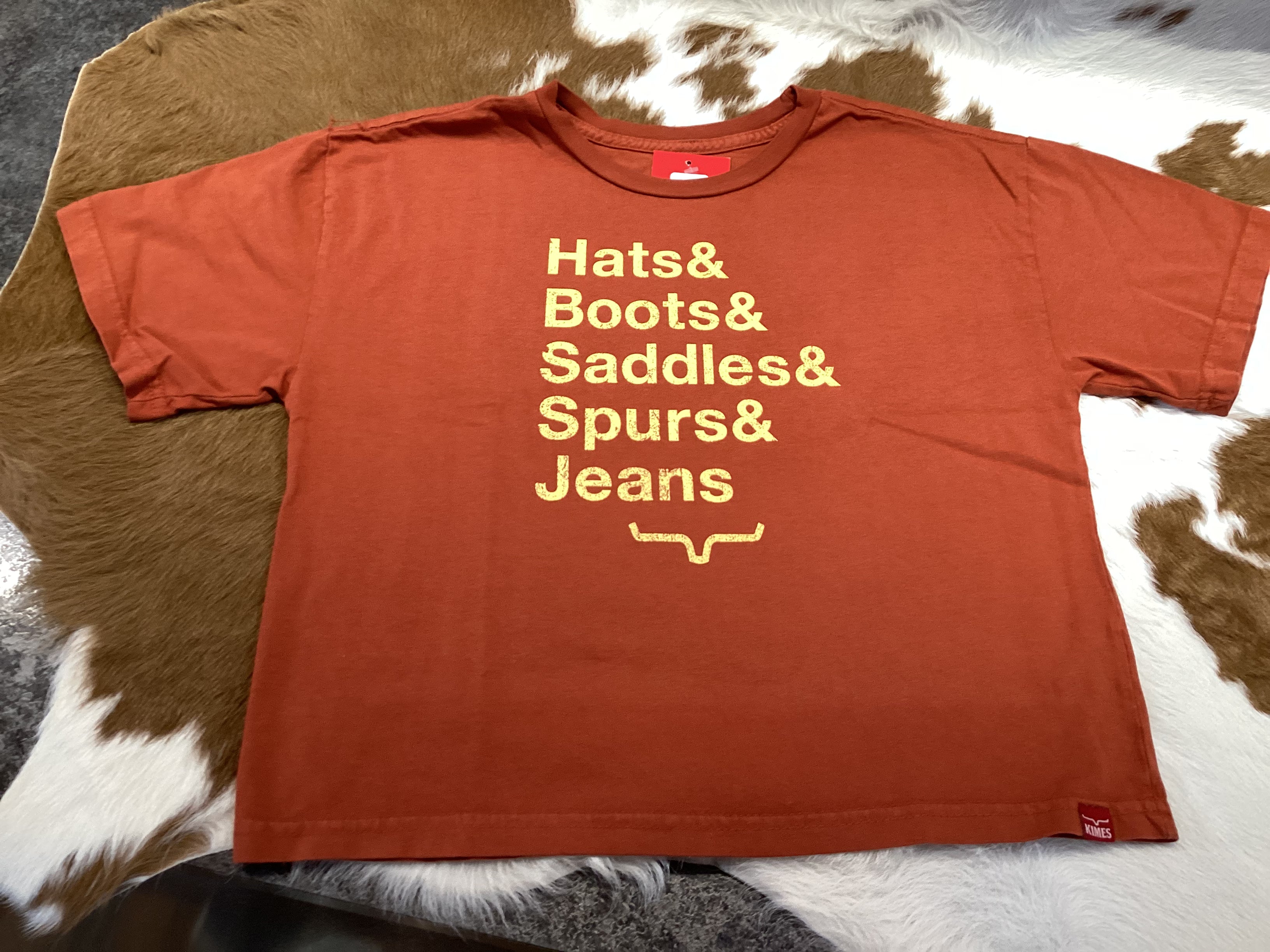Kimes Hats & Boots T-shirt