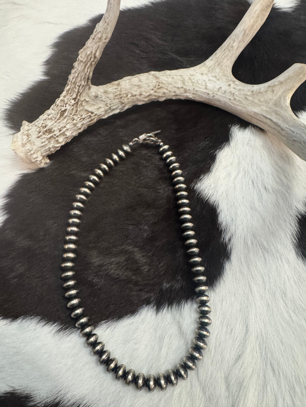 Handmade Navajo Pearls-16"