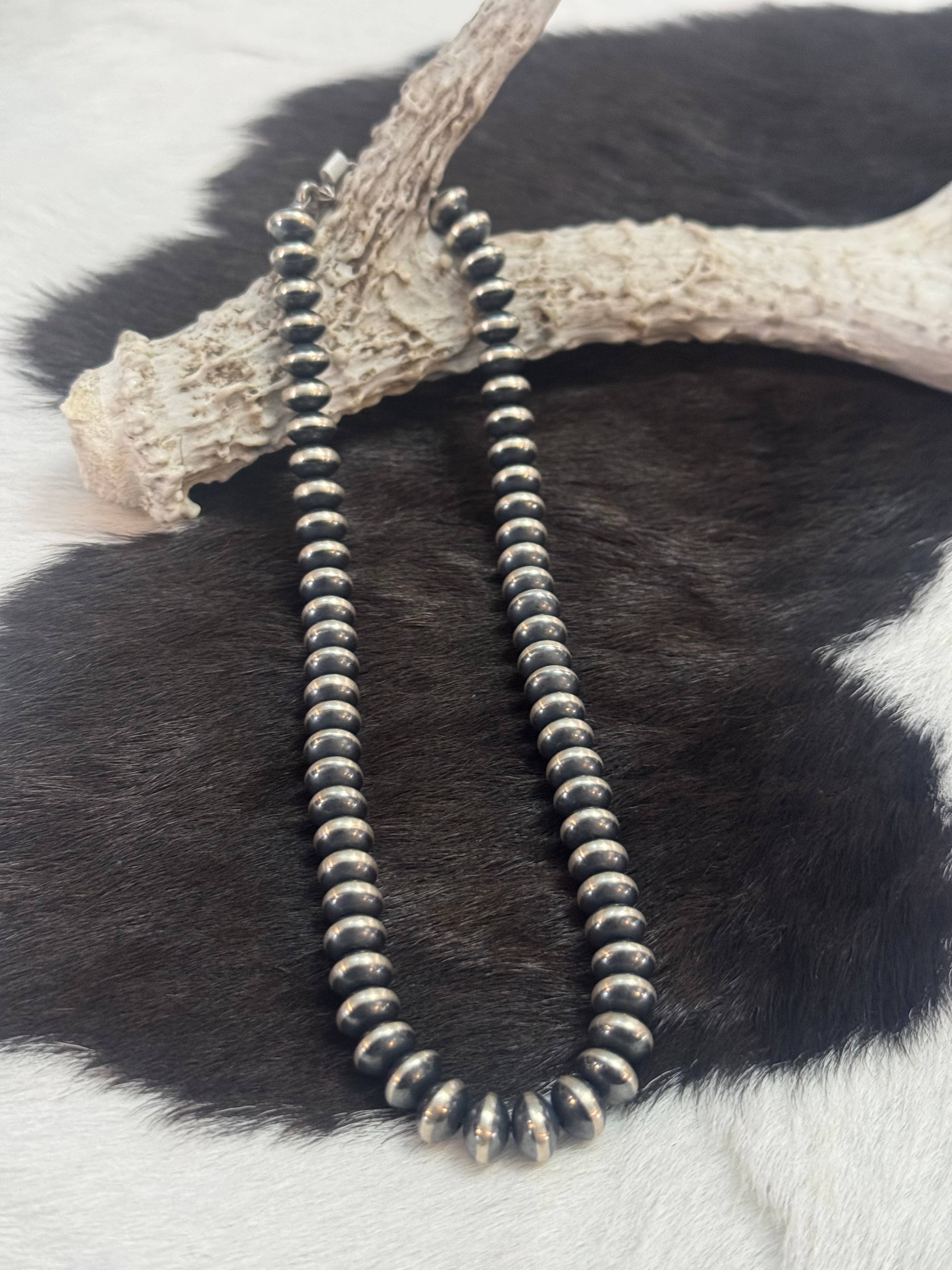 Handmade Navajo Pearls-16"