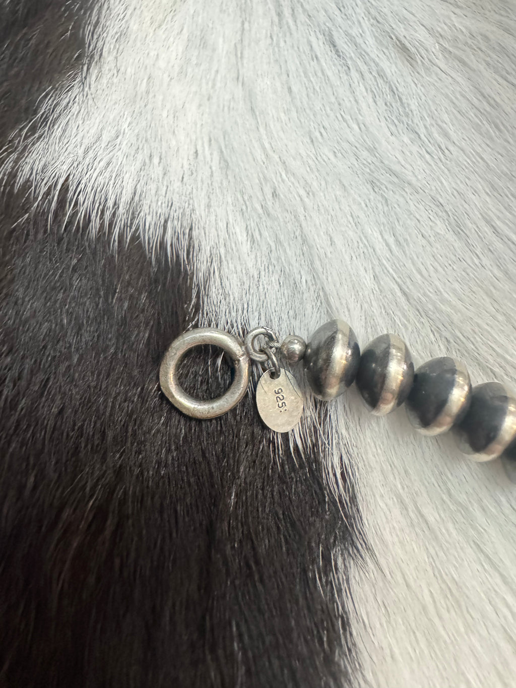 Handmade Navajo Pearls-16"