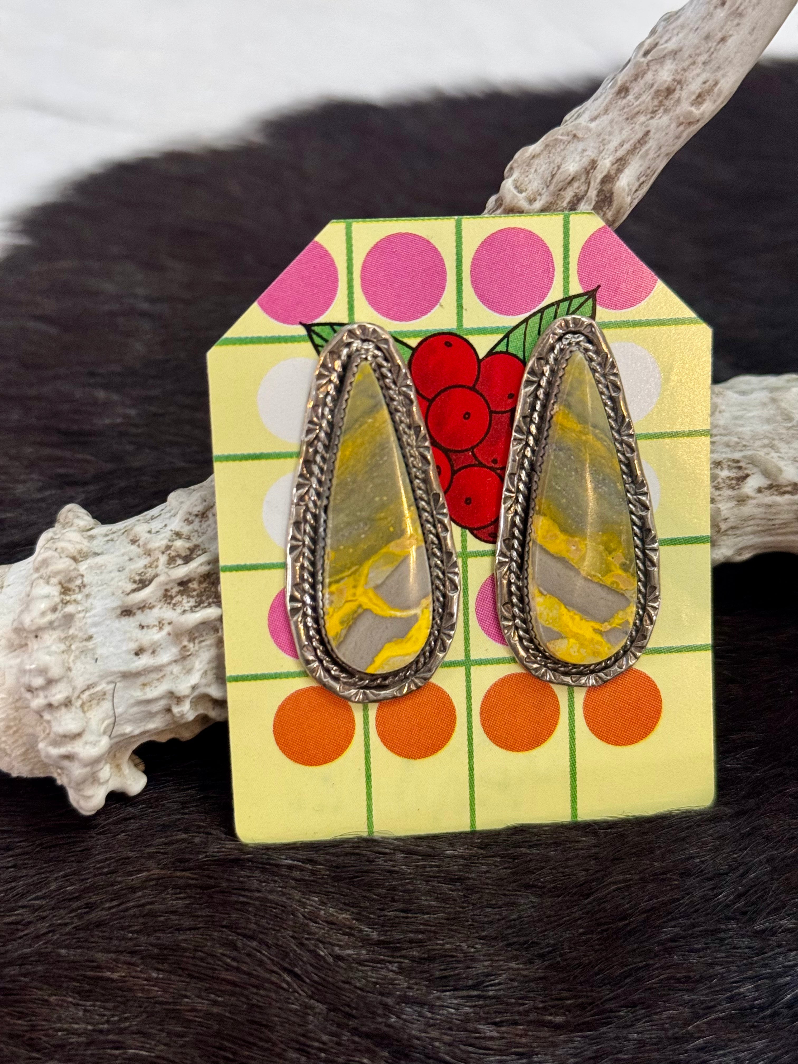 Bumblebee Jasper Studs