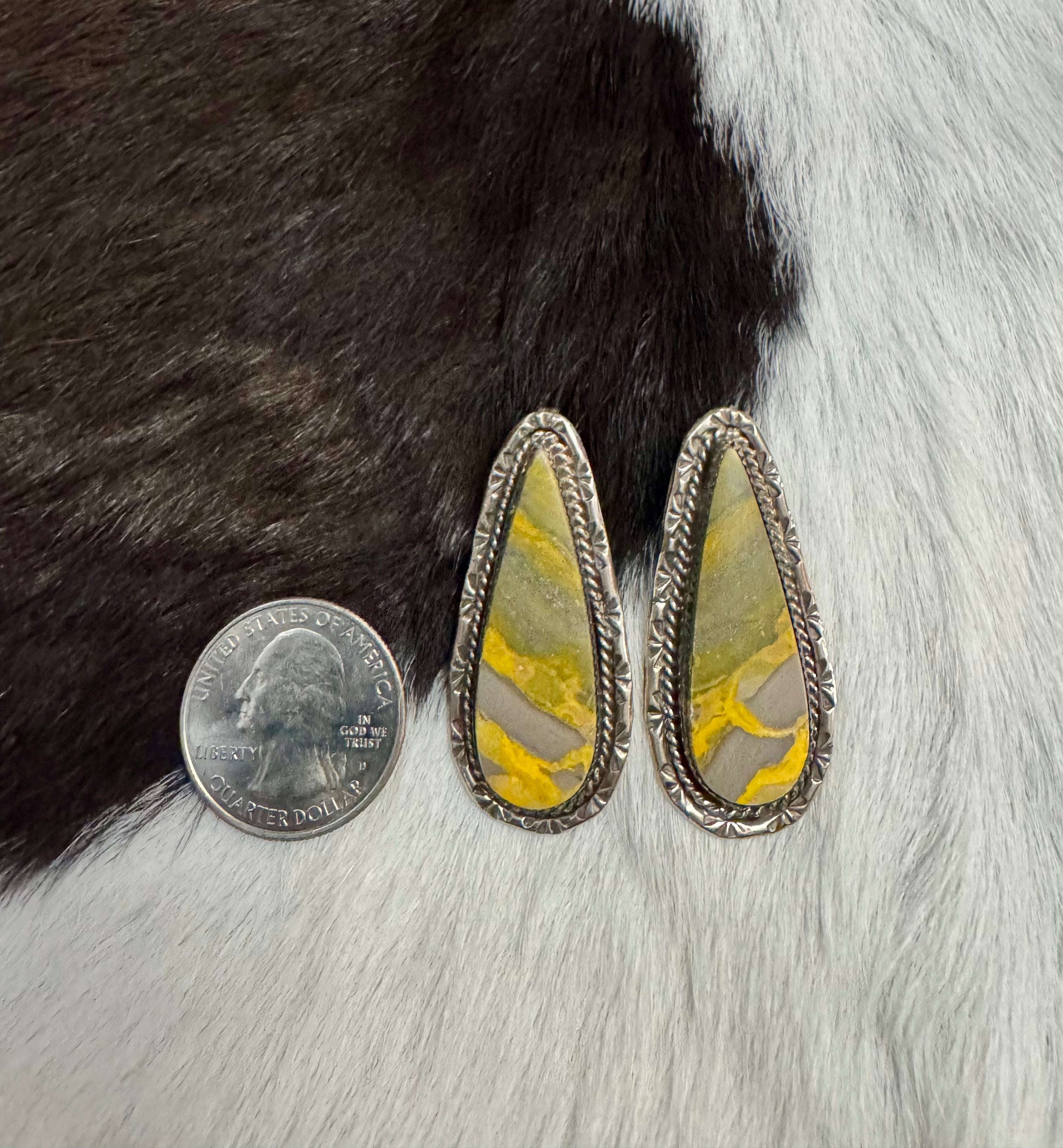Bumblebee Jasper Studs