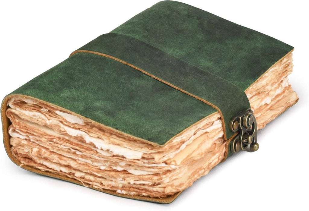 Handmade Genuine Leather Journal Side Lock Diary