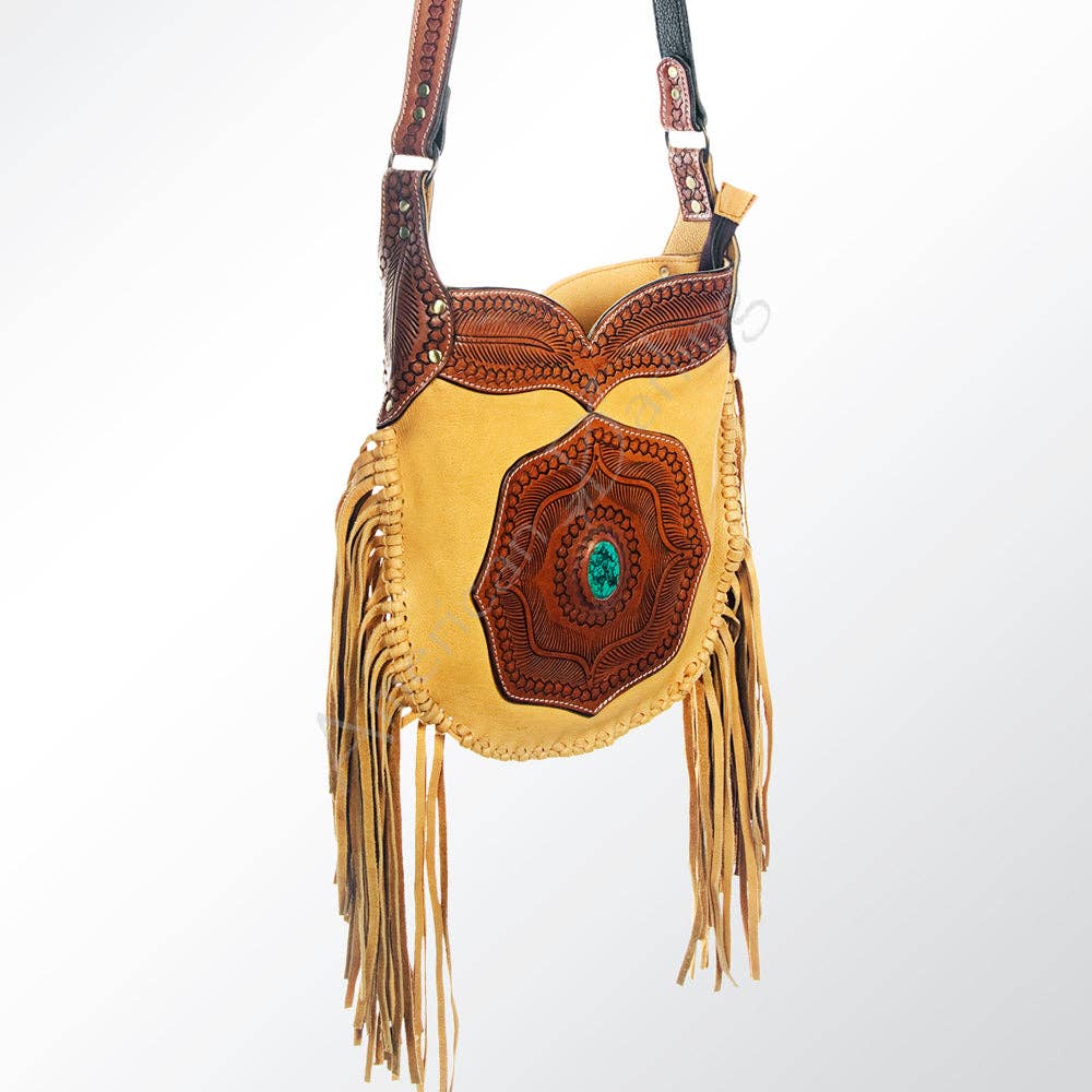 Large Crossbody Genuine Western Leather Women Bag