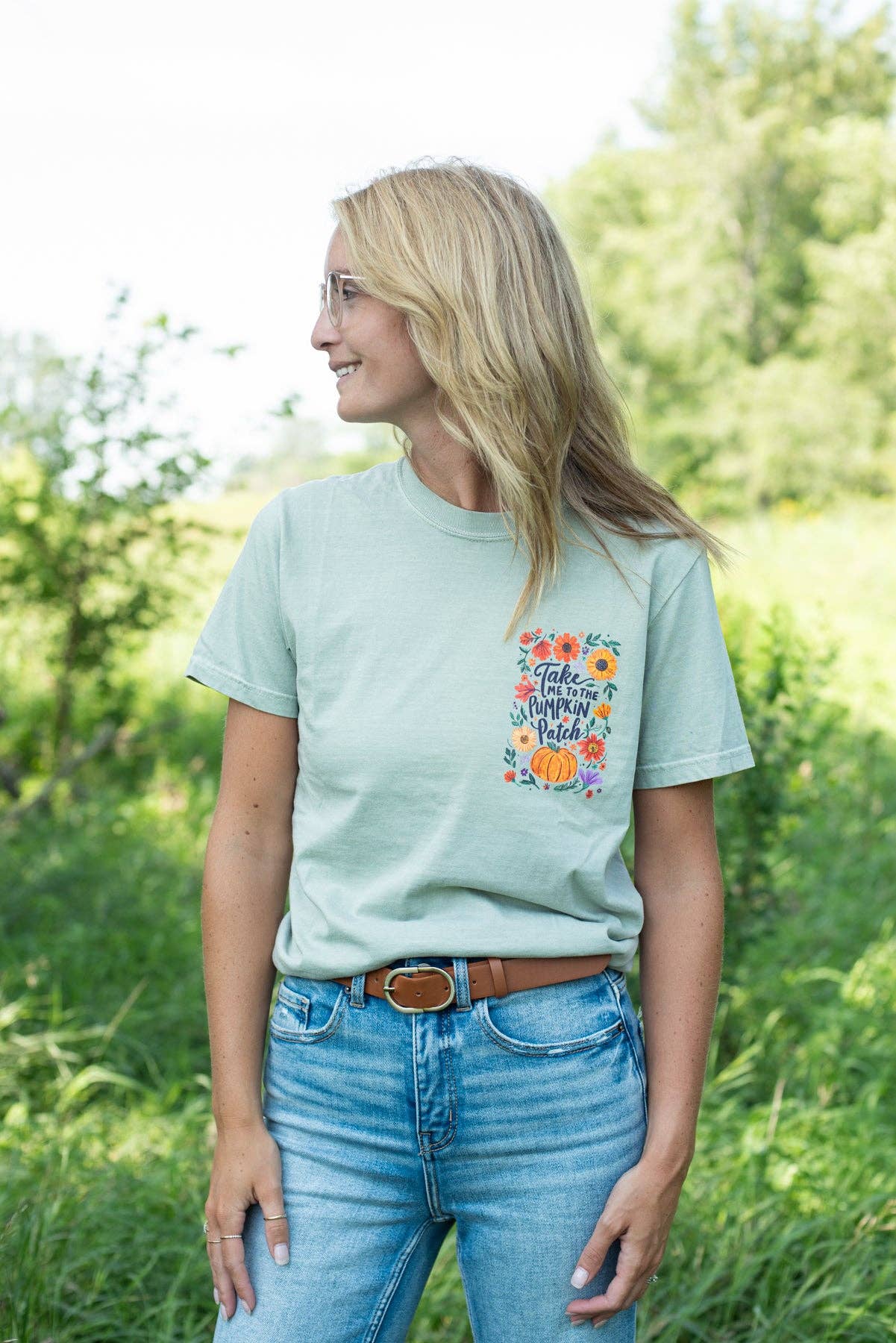 Western Fall 'Take Me to the Pumpkin Patch' Graphic Tee