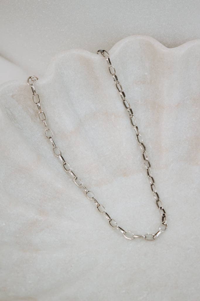 Bold Sterling Chain Necklace | By  KKB | PREORDER NOW OPEN