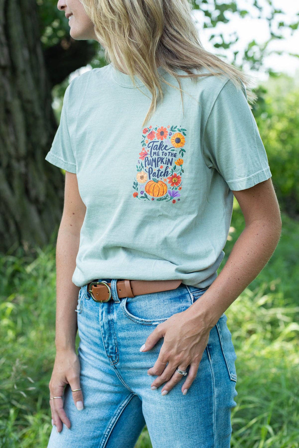 Western Fall 'Take Me to the Pumpkin Patch' Graphic Tee