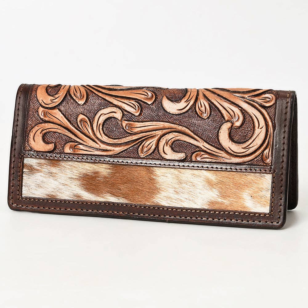 BEBGM184-Western Leather Bifold Wallet