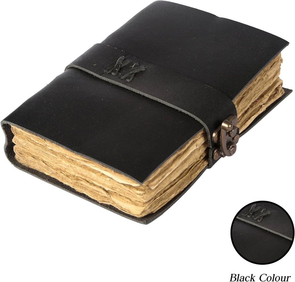 Handmade Genuine Leather Journal Side Lock Diary