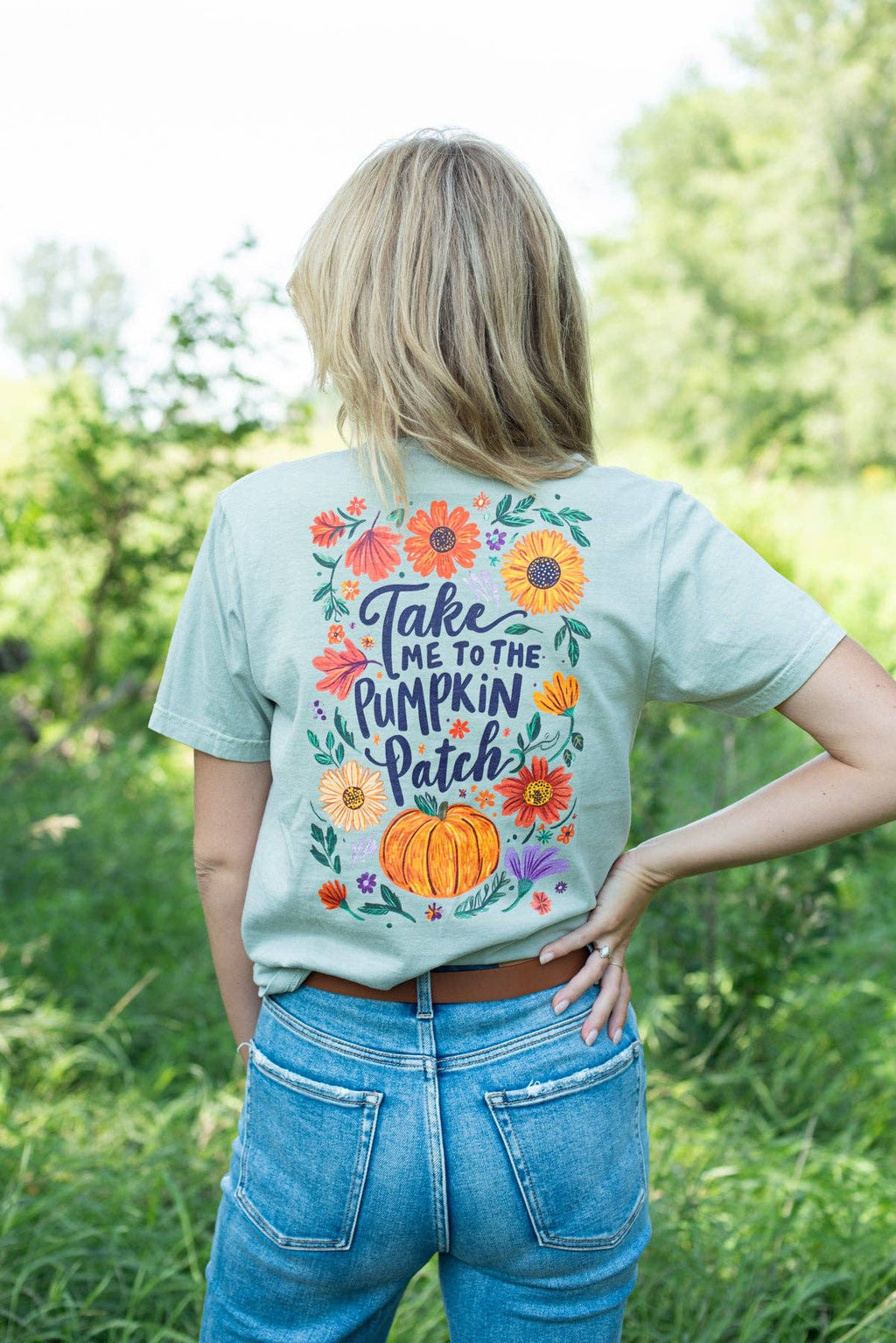 Western Fall 'Take Me to the Pumpkin Patch' Graphic Tee