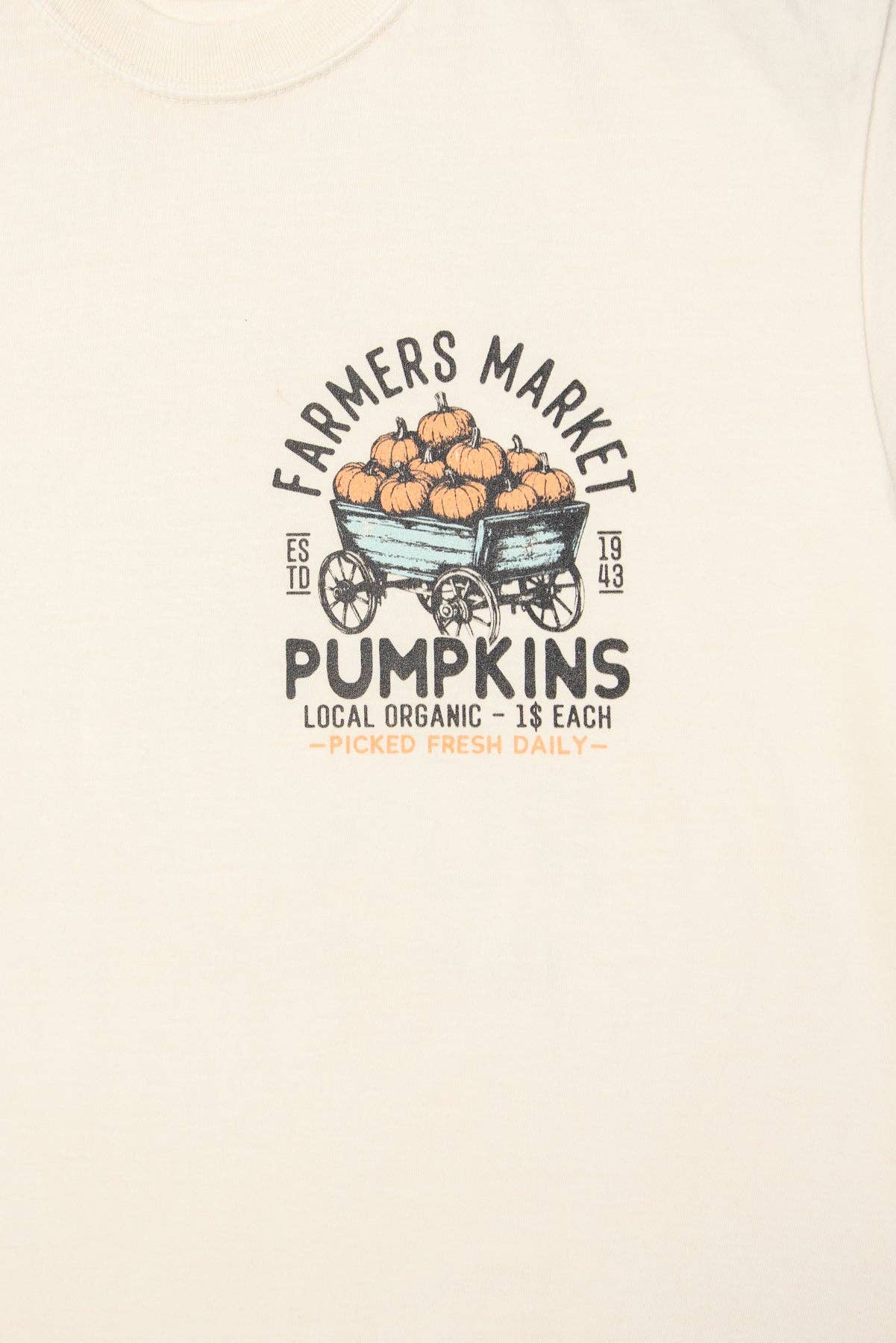 Farmers Market Pumpkin Tee