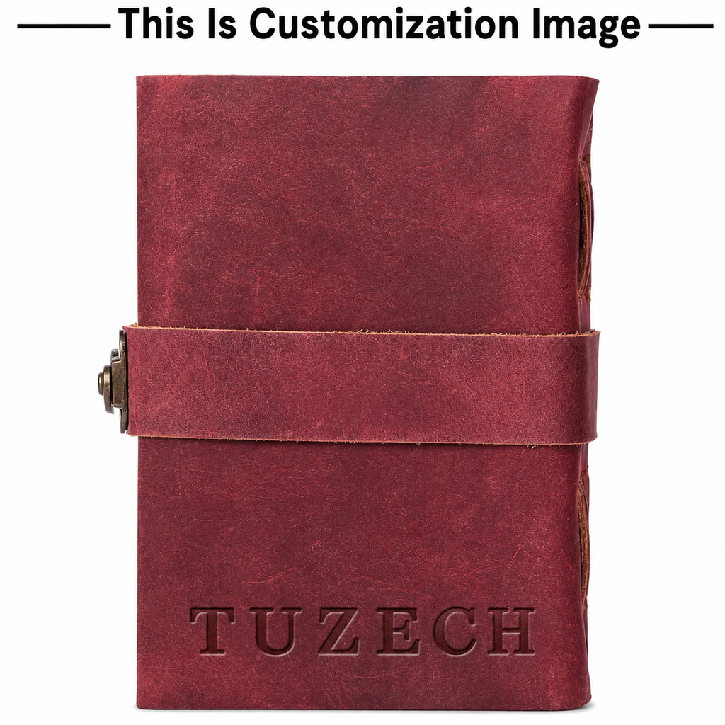 Handmade Genuine Leather Journal Side Lock Diary