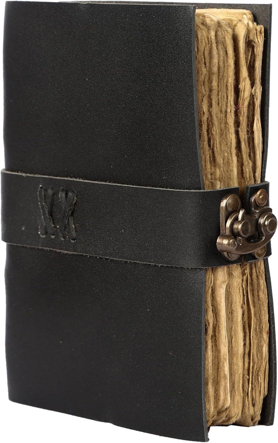 Handmade Genuine Leather Journal Side Lock Diary