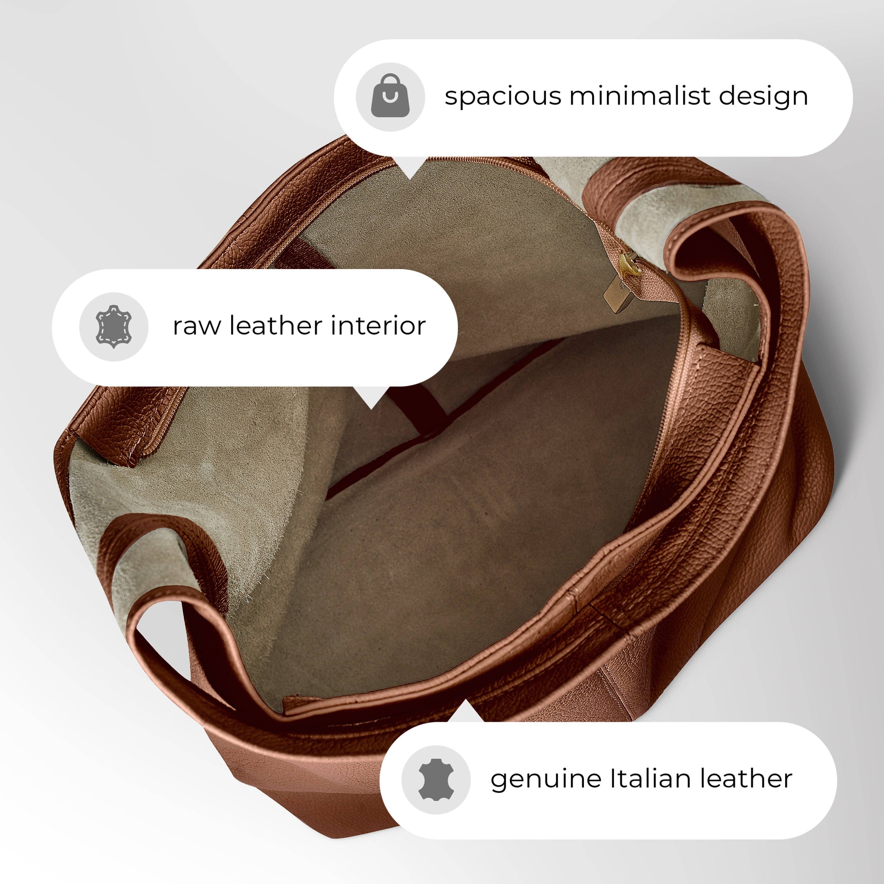 Calf Leather Hobo Bag