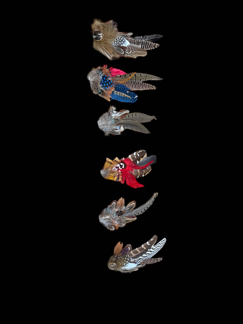 Decorative Side Hat Feathers (Out of SHOTGUN CASING)